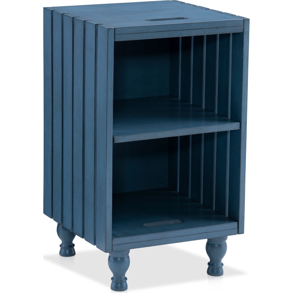 ralph blue side table   