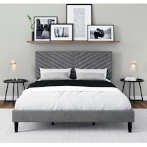 ralph gray king bed   