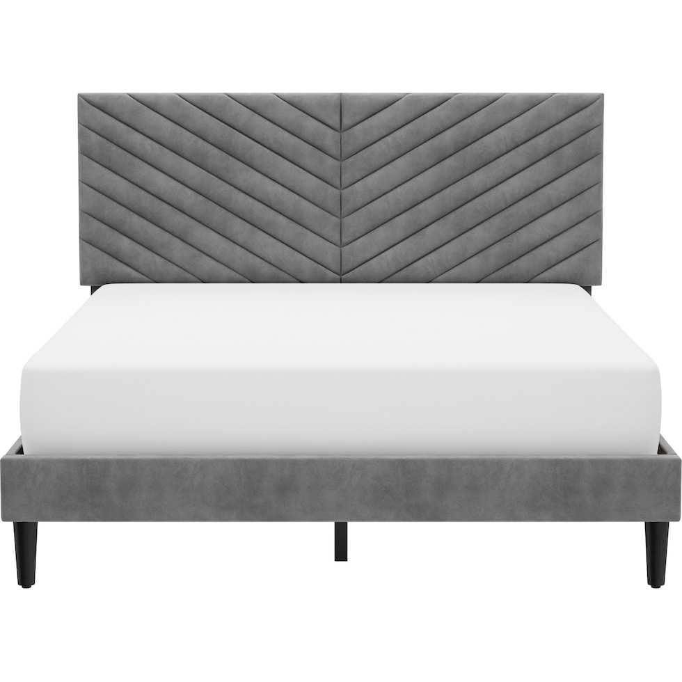 ralph gray king bed   