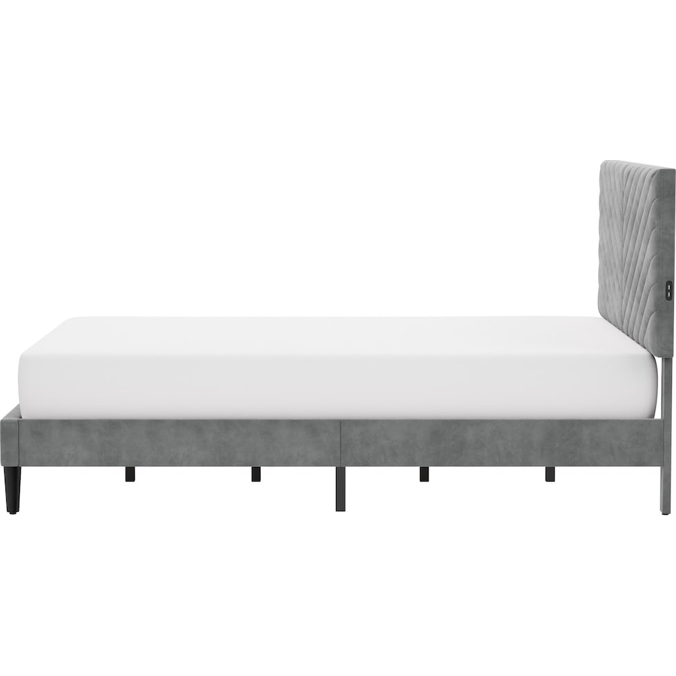 ralph gray king bed   