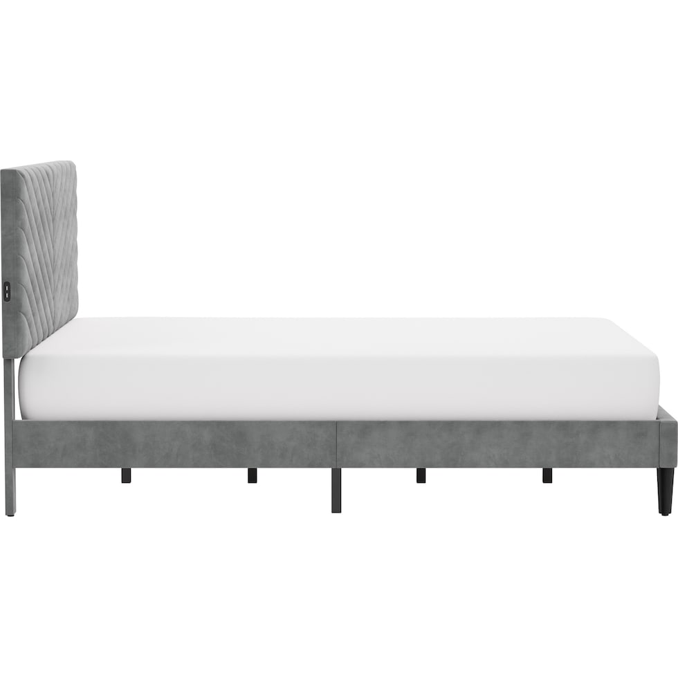 ralph gray king bed   