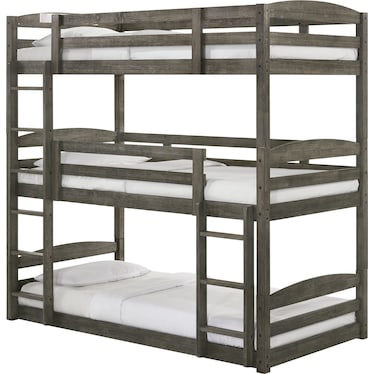 Ralphie Twin Triple Decker Bunk Bed