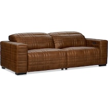 ralston dark brown sofa   