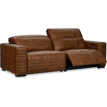 ralston dark brown sofa   