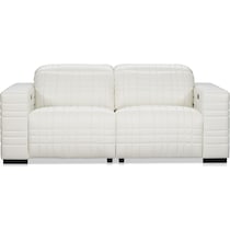 ralston white loveseat   