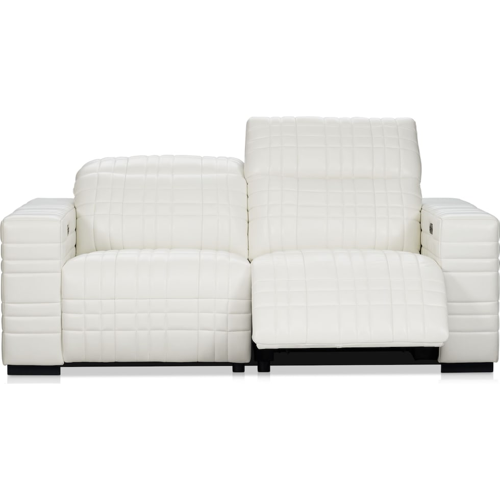 ralston white loveseat   