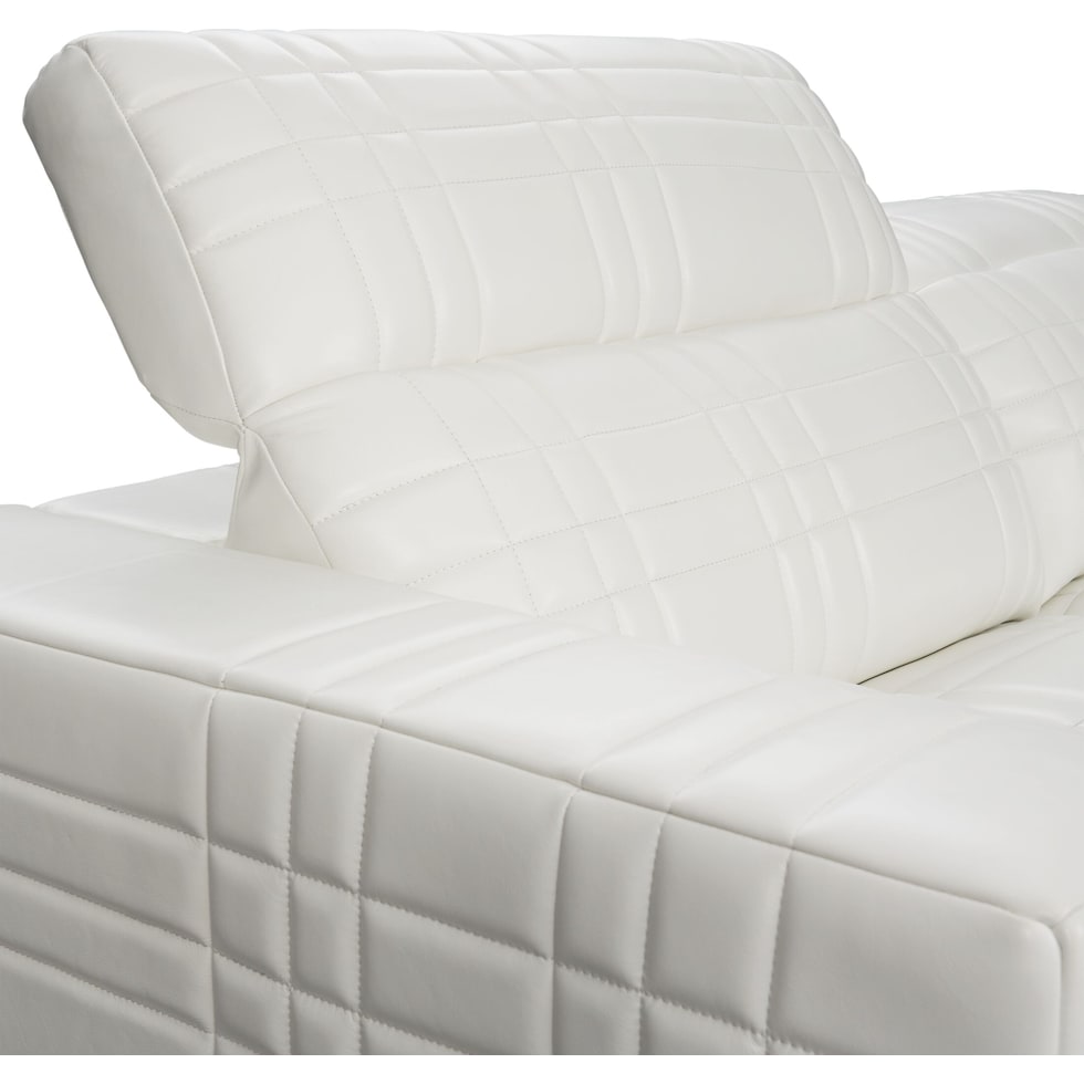 ralston white loveseat   