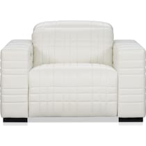 ralston white recliner   