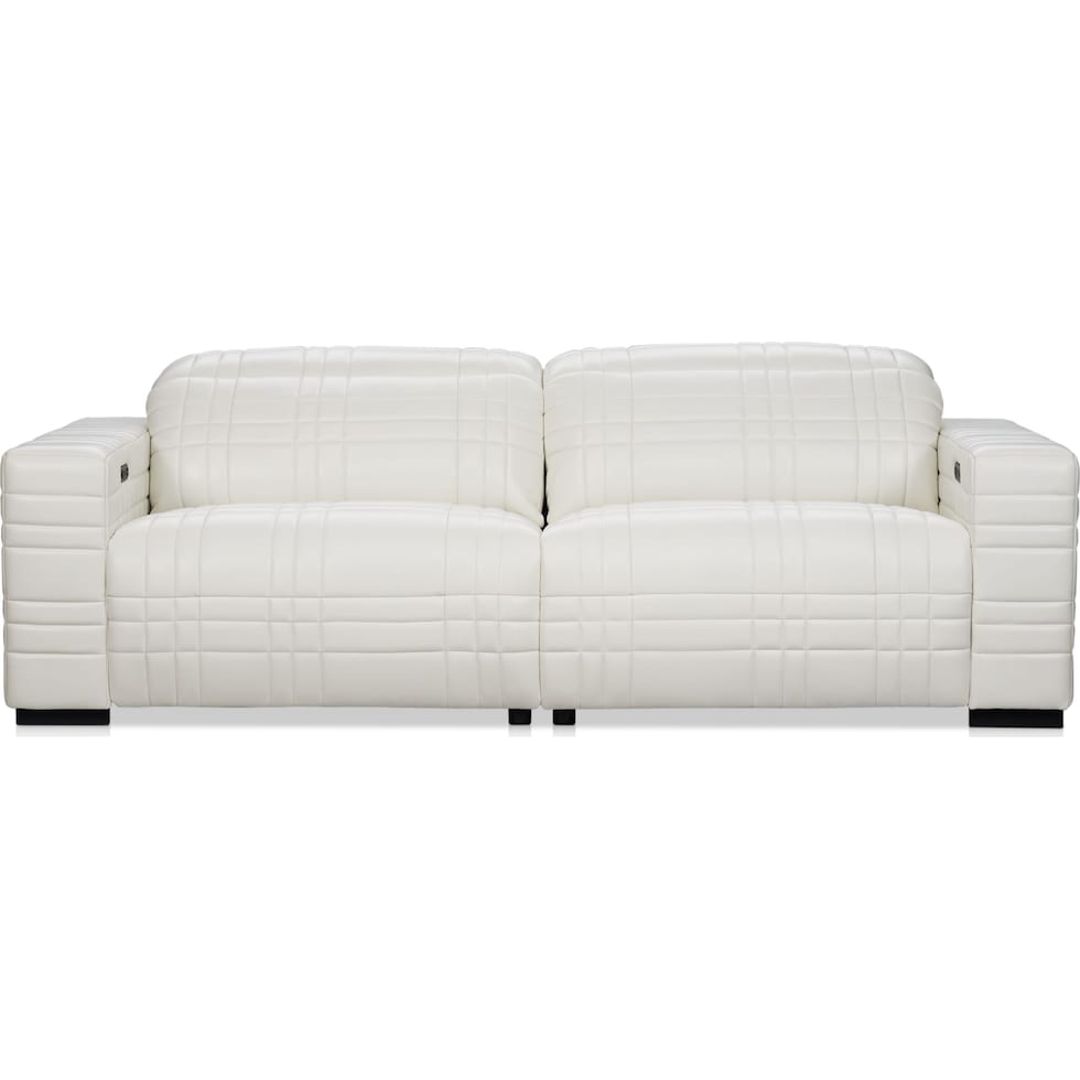 ralston white sofa   