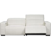 ralston white sofa   