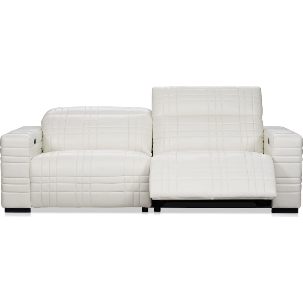 ralston white sofa   