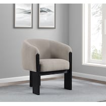 ramsey neutral accent chair   