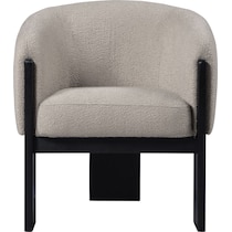 ramsey neutral accent chair   