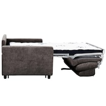 randall dark brown queen sleeper sofa   