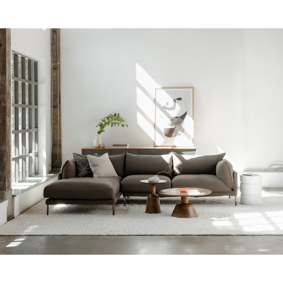 randalle white accent table   