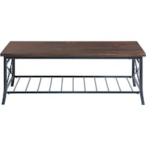 randozer dark brown  pc occasional tables   