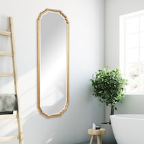 raphael gold wall mirror   