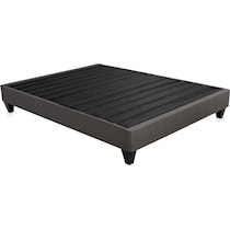 rapid gray full bed frame   