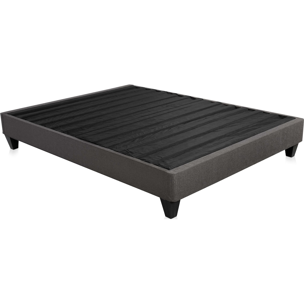 rapid gray full bed frame   