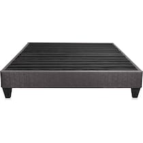 rapid gray full bed frame   