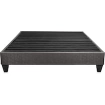 rapid gray full bed frame   