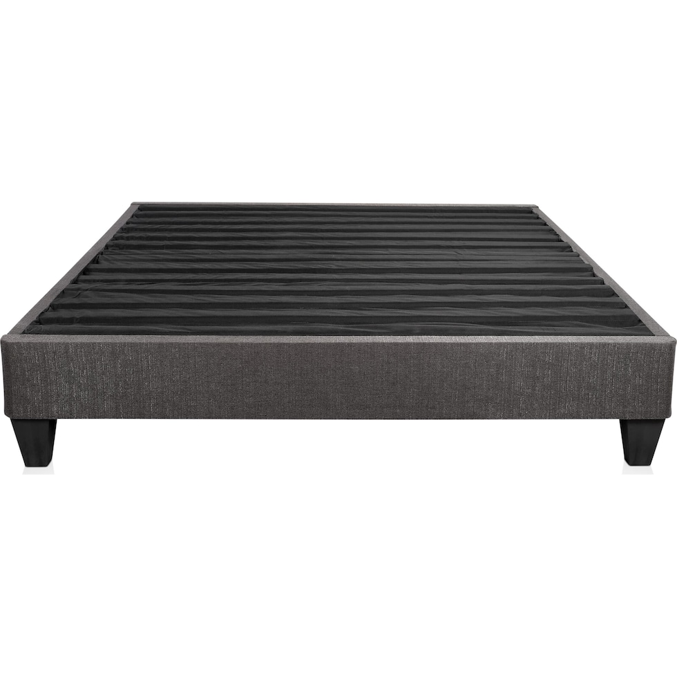rapid gray full bed frame   