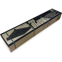 rapid gray full bed frame   