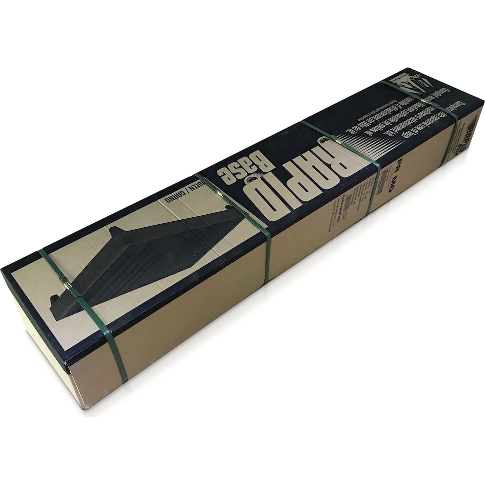 rapid gray full bed frame   