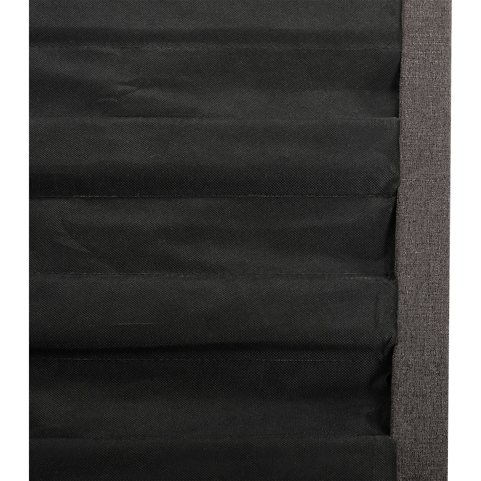rapid gray full bed frame   