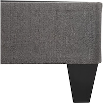 rapid gray twin bed frame   