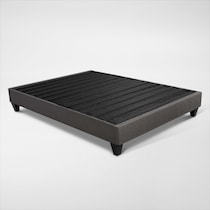 rapid gray twin bed frame   
