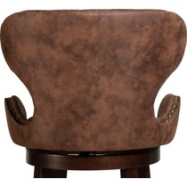 rasputin dark brown counter height stool   