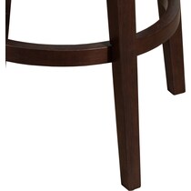 rasputin dark brown counter height stool   
