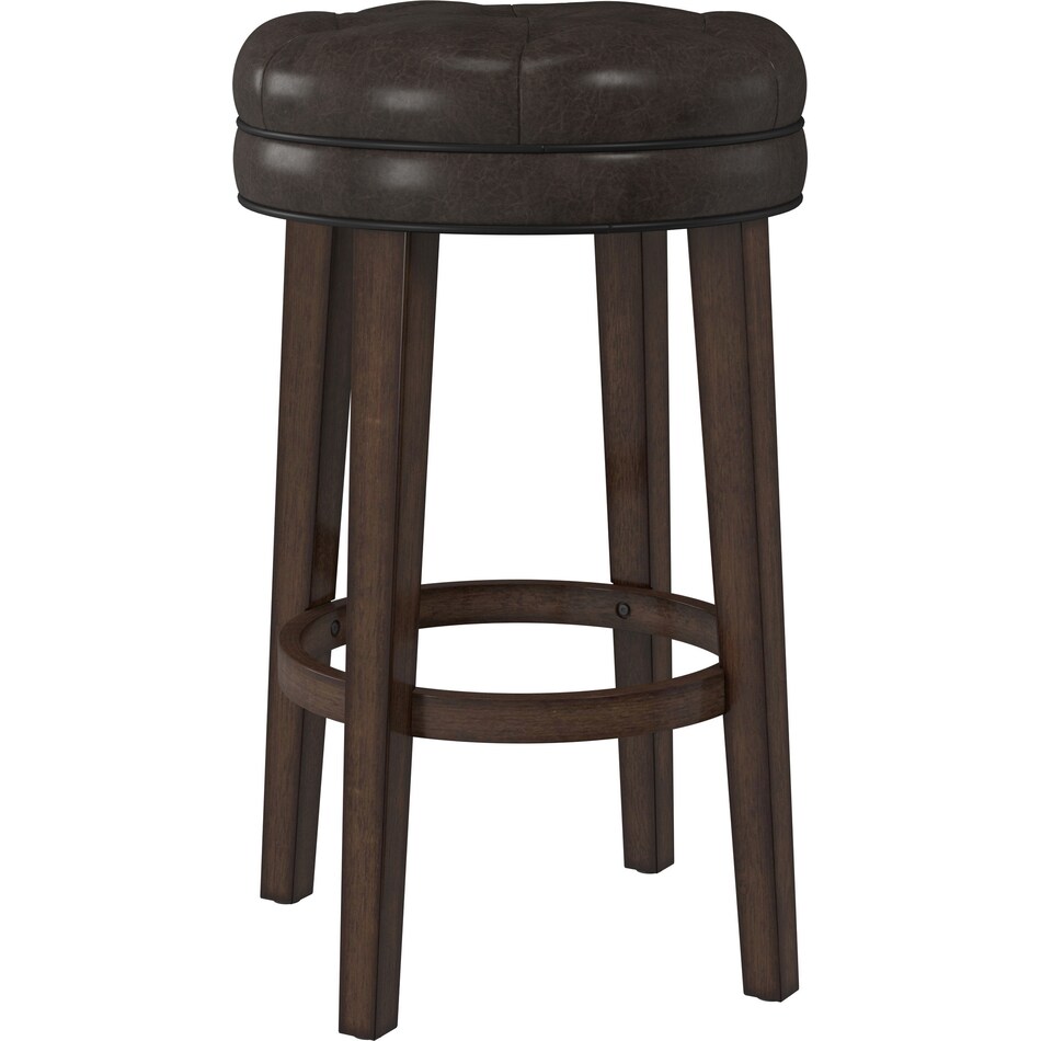 ravello gray brown bar stool   
