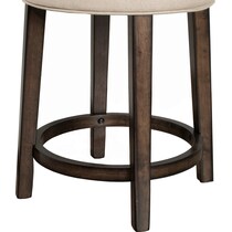 ravello white counter height stool   