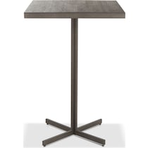 ravi dark brown adjustable bar table   