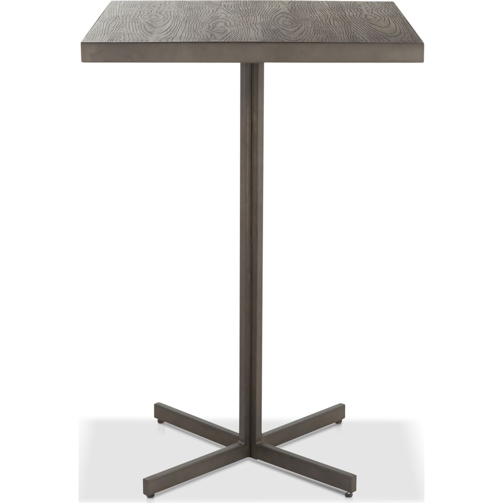 ravi dark brown adjustable bar table   