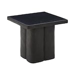 ravine black side table   