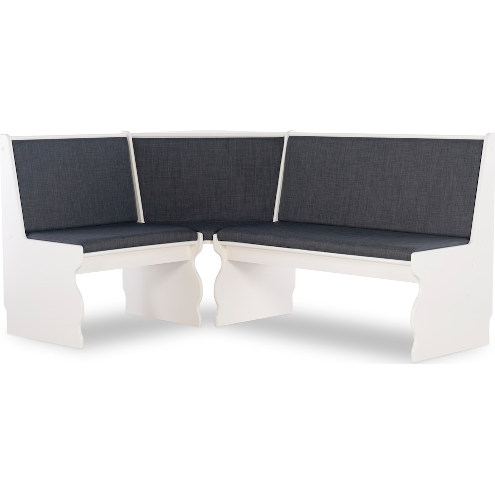 razz gray white corner nook   