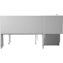 razz gray white corner nook   