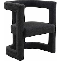 rebecca black accent chair   