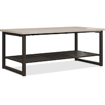 rebel white coffee table   