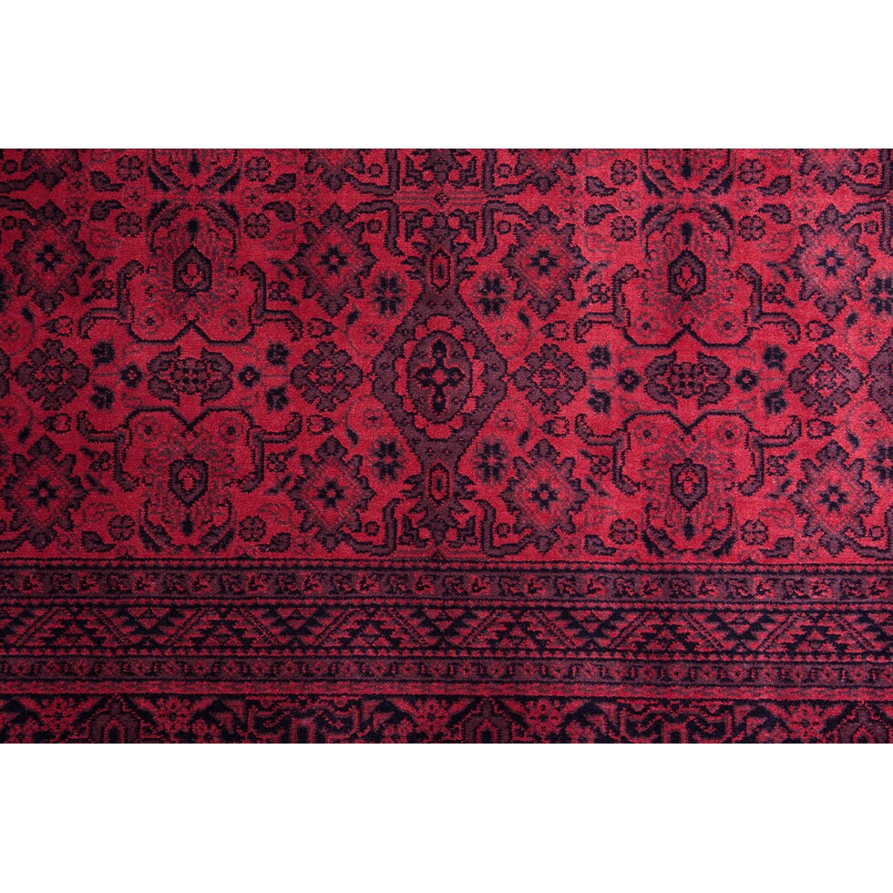 red black rug   