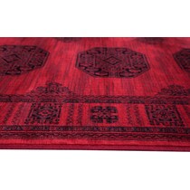 red black rug   