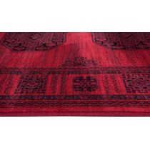red black rug   