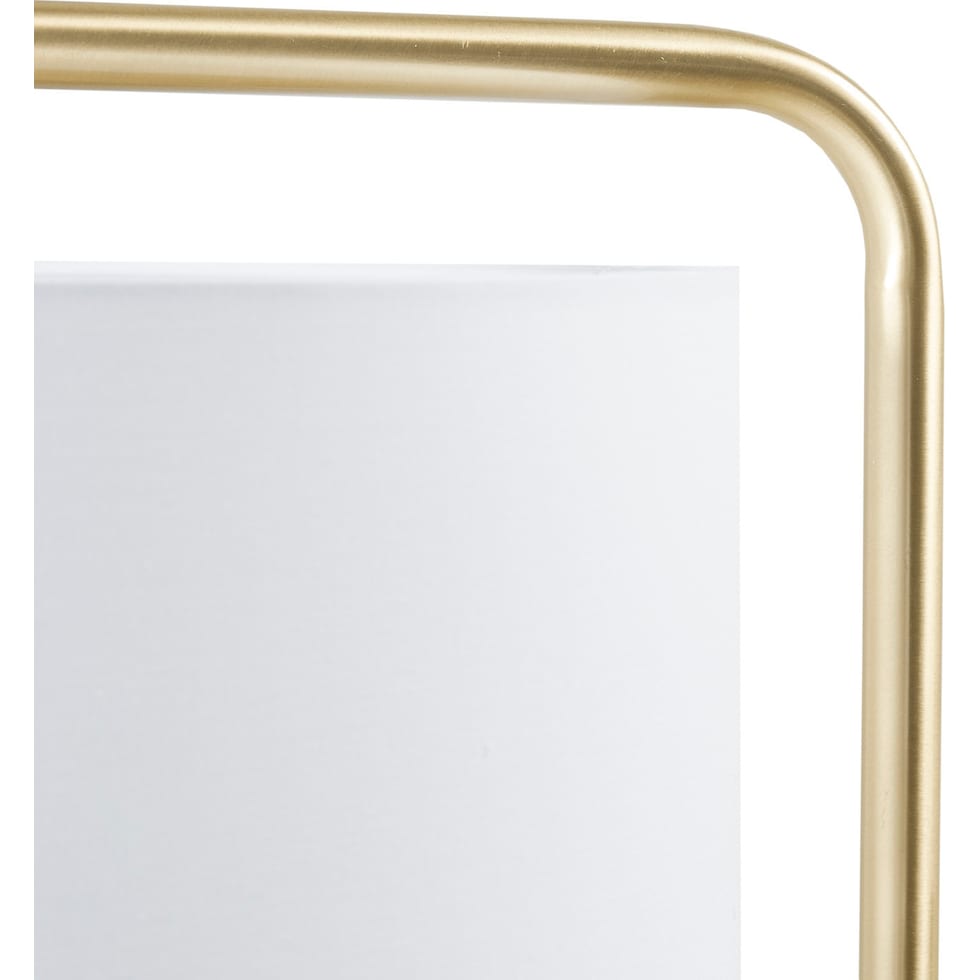 redondo gold floor lamp   