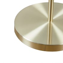 redondo gold floor lamp   