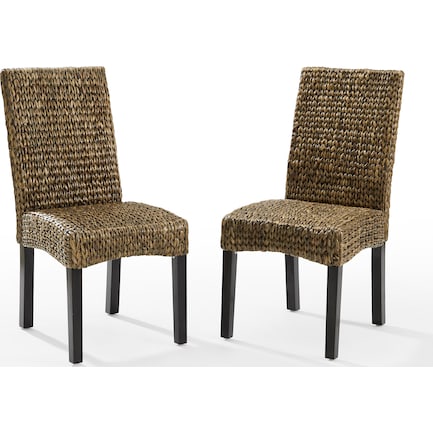 Reed Set of 2 Dining Chairs