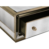 reflection silver coffee table   