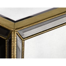 reflection silver coffee table   